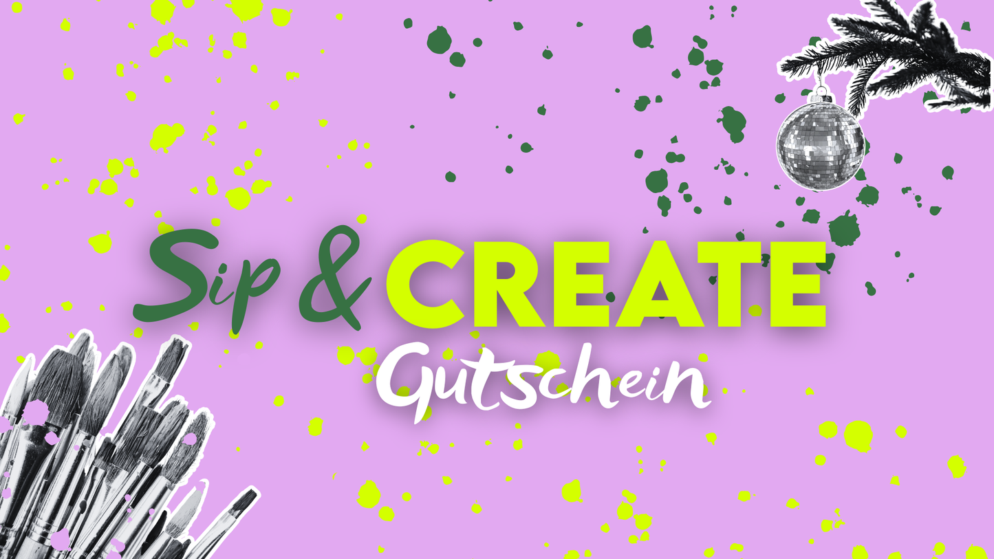 Sip & Create - Gutschein
